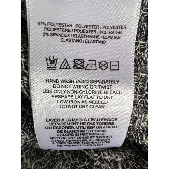 Anthropologie Gray Textured Knit Long Open Cardigan Large - Picture 6 of 16